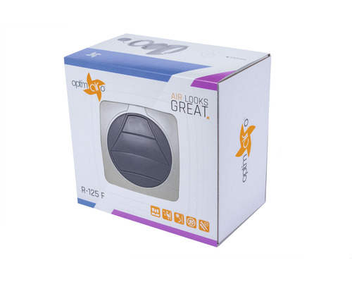 Emballage d''un composant de ventilation Optim Airo R-125 F