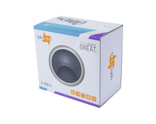 Emballage d''un ventilateur OptimAIRo C-125 G