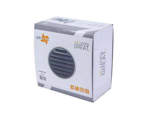 Emballage d''un clapet à disque rond de 150 millimètres de diamètre