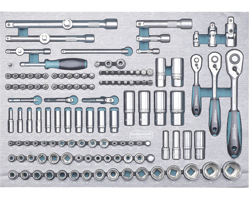 Assortiment d''outils Techno Craft dans une mallette