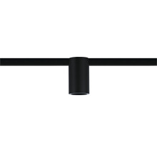 Schwarzer T-Verbinder für Schienensystem