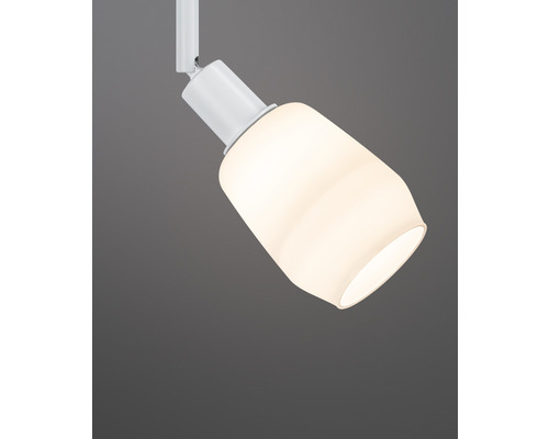 Spot de plafond avec tête de lampe mobile