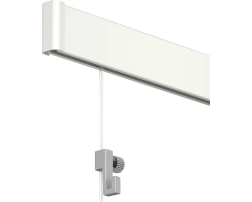 Bilderschiene All-In-One Click Rail 2 m weiss Primer