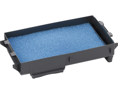 Panier de filtre avec éponge filtrante