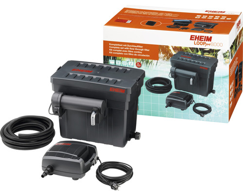 EHEIM Loop Pro 8000 Set de filtre à circulation pour bassins