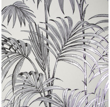 Papier peint avec motif de feuilles de palmier