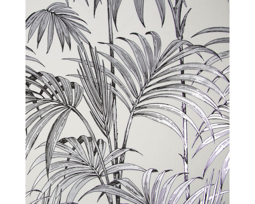 Papier peint avec motif de feuilles de palmier