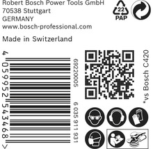 Bosch Schleifblatt für Exzenterschleifer, Ø150 mm, Korn 60, 6-Loch, 50 Stück