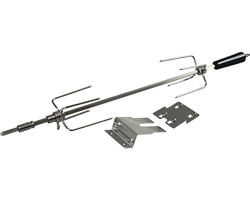 Grillspiess-Set mit Halterungen für den Grill