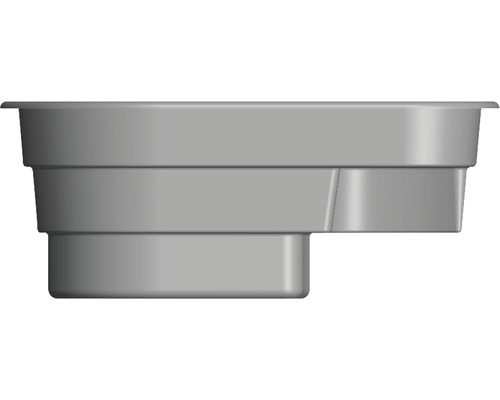 Entrée de piscine en plastique