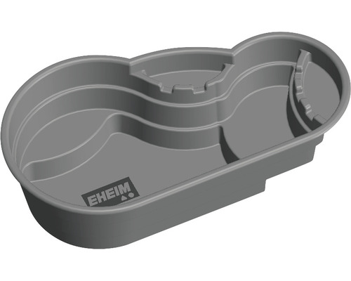 Bassin de jardin Eheim en plastique avec différentes zones de profondeur