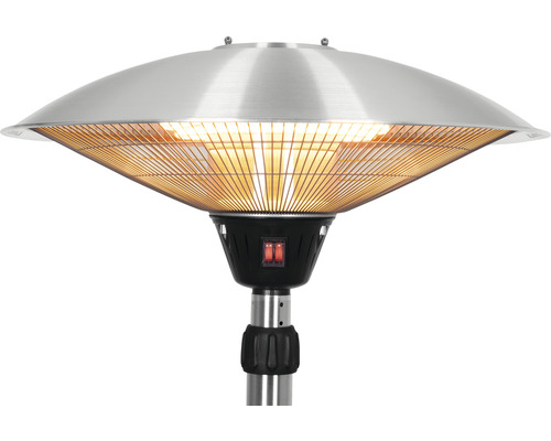 Radiateur sur pied pour chauffer les espaces extérieurs