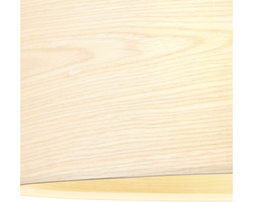 Gros plan d''une lampe en placage de bois