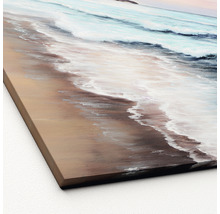 Gemälde mit Strandmotiv im Detail