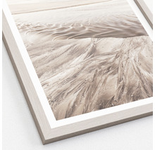 Image encadrée avec motif de plage