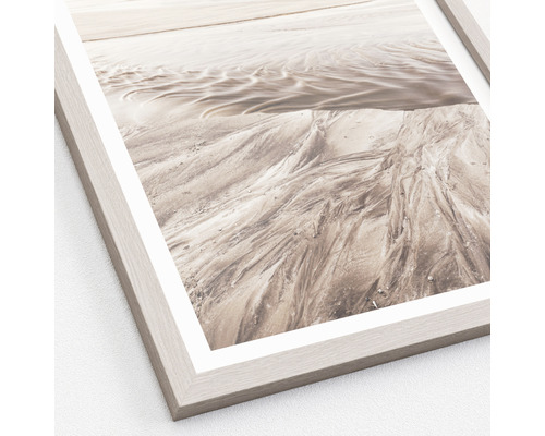 Gerahmtes Bild mit Strandmotiv