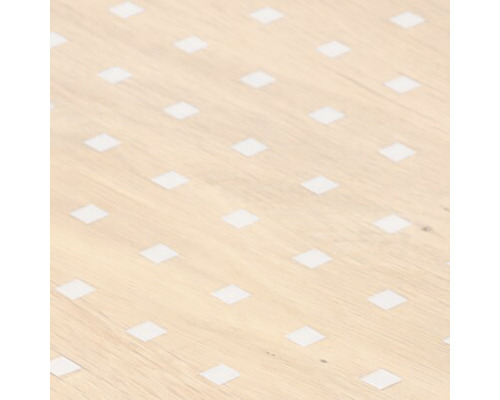 Holzboden mit Rautenmuster