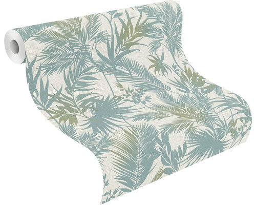 Tapetenrolle mit Blätterdesign