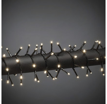 Guirlande lumineuse avec lumières LED blanc chaud