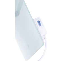 Vue détaillée d''une lampe avec interrupteur et câble