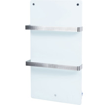 Sèche-serviettes avec deux porte-serviettes