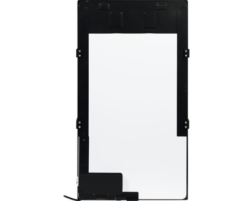 Panneau lumineux LED avec cadre noir