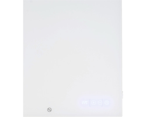 Glacière blanche avec affichage numérique