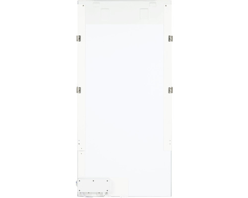 Armoire de toilette blanche avec matériel de fixation