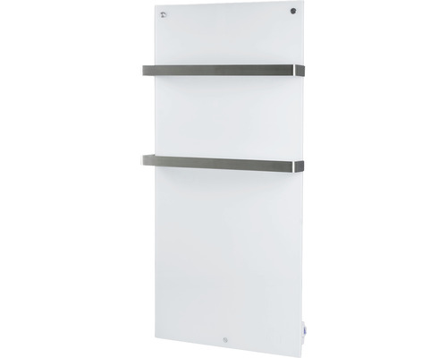 Sèche-serviettes avec deux porte-serviettes