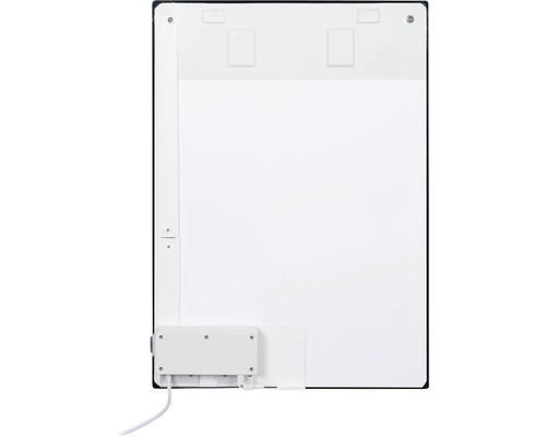 Arrière d''un panneau chauffant avec dispositifs de montage