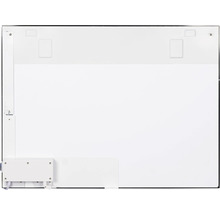 Dos d''un tableau blanc avec dispositifs de montage