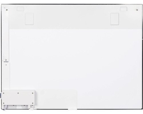 Dos d''un tableau blanc avec dispositifs de montage