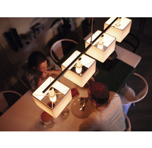 Lampe LED en forme bougie à intensité lumineuse variable HUE E14 / 5,5 W ( ) mat 470 lm 2700 4000 K blanc chaud