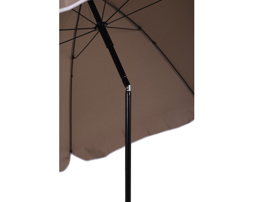 Vue détaillée d''un parasol avec support