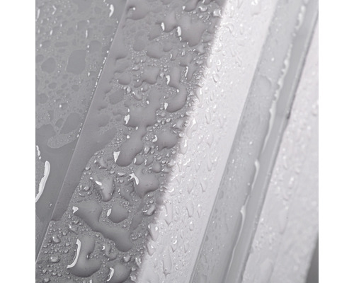 Detailaufnahme einer wasserabweisenden Oberfläche