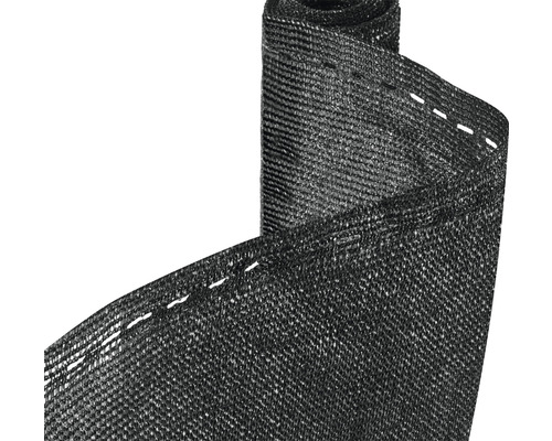 Sichtschutzmatte Konsta HDPE-Gewebe 180g/m² 5 x 1,8 m anthrazit Schattiergewebe auf Rolle