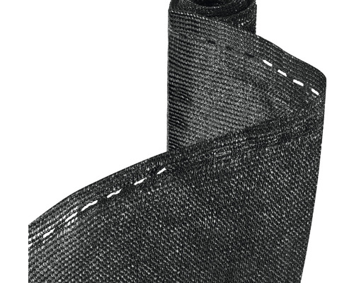 Canisse Konsta tissu HDPE 180 g/m² 25 x 1,8 m anthracite Tablier de volet roulant en plastique