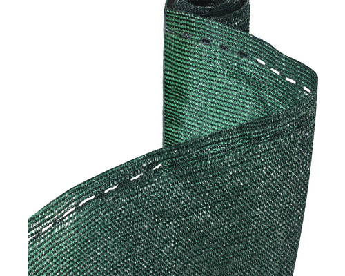 Sichtschutzmatte Konsta HDPE-Gewebe 180g/m² 5 x 1,8 m grün Grüner Sichtschutzstreifen auf Rolle
