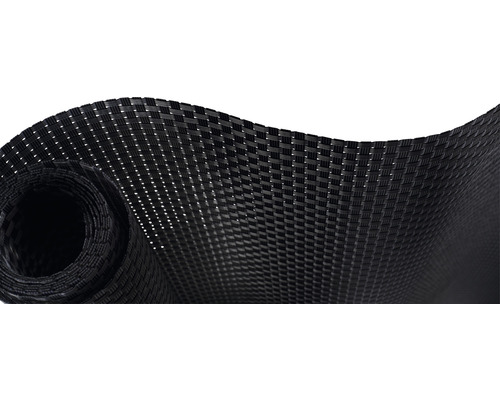 Canisse Konsta en PVC tissu 850 g/m² 3 x 0,9 m noir