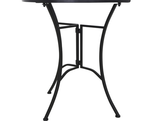 Runder Klapptisch für den Garten