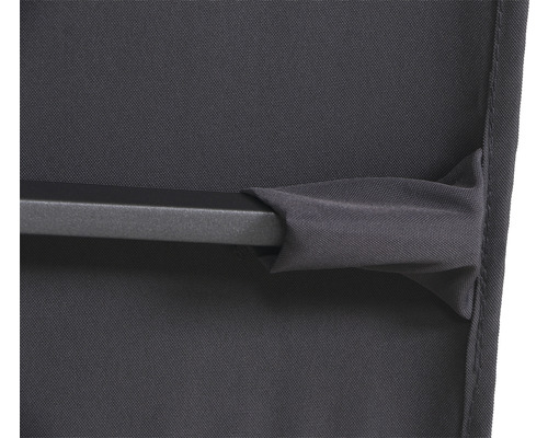 Vue détaillée d''un support sur un parasol