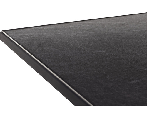 Vue détaillée d''un plateau de table avec revêtement