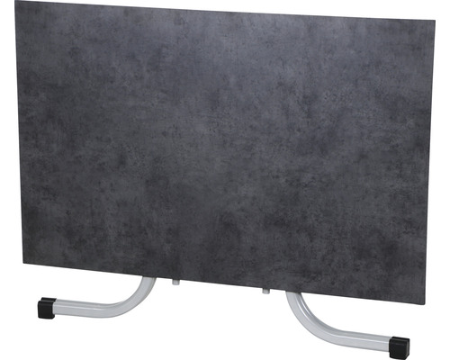 Cache-radiateur marbré avec pieds en métal