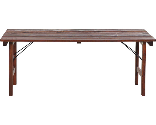 Table pliante en bois pour l''intérieur et l''extérieur