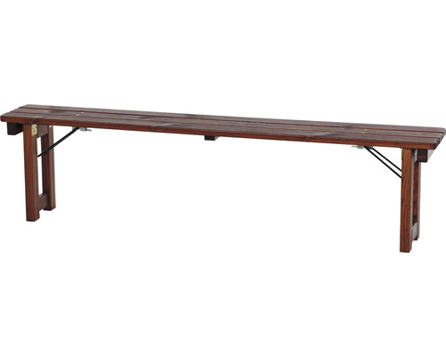 Banc en bois avec pieds pliants