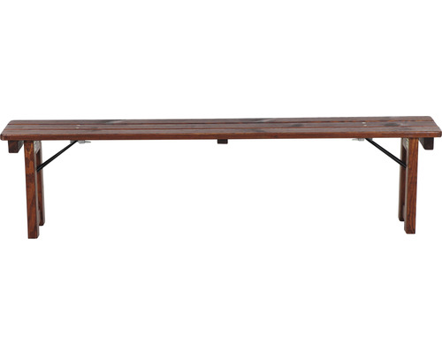 Banc en bois avec pieds pliants pour le jardin