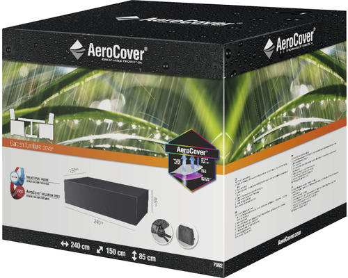 Emballage d''une housse de protection pour mobilier de jardin AeroCover