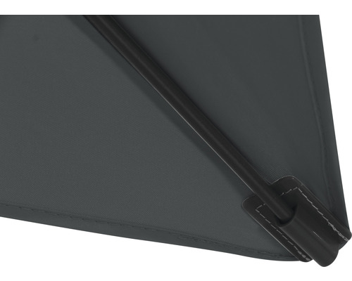 Vue détaillée d''un parasol avec baleines