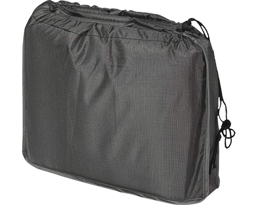 Graue Schutzhülle mit Kordelzug