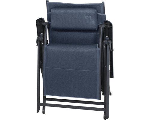 Fauteuil relax réglable avec coussin de tête